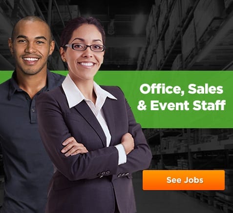 Office, Sales and Event Staff